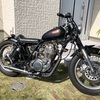 SR400 ボバーカスタム ミニトレタンク載せ替え