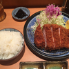 とんかつ檍で上ロース定食（新橋・銀座）