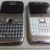 NOKIA E72とE71並べてみた