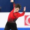 宇野は世界歴代３位の１０９・６３点　チェン、羽生に次ぐ　フィギュア世界選手権