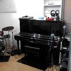 レンタルスタジオでピアノ練習