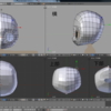 初心者がBlenderでデフォルメキャラを作る～顔を作成する(顔の後面を面張りする)～