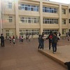 大放課：中庭でなわとび　１・６年