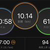 ジョギング10.14km＋5.21km・今日はまさかの二部練の巻