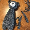 可愛いクマの編みぐるみを作りました