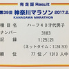 ２０１７神奈川マラソン―レース経過（前編）。謎のひょうきん族脳内ループ、ジョックロックでもレッツゴー習志野でもなく