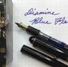 DIAMINE Blue Flameを使っていたカスタム74万年筆を洗浄しました