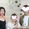 成婚女性が彼を連れて会いに来てくれました♪2人はとてもお似合いのニコニコ顔です♪