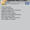 Awesome Note (+Todo) version 2.5、iPhone メモアプリ update