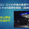 シェブロン（CVX)今後の株価や配当は？バフェット4大銘柄を解説【銘柄分析】