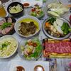 焼肉ディナーと生姜入りミルクスープ⁉