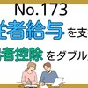 【173】青色事業専従者給与を支払って、配偶者控除をダブル適用？