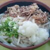 うどん屋と病院行った