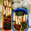 【今日のお弁当】チキンピカタとにんじん金平、いんげんごまあえ。