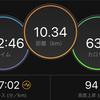 ジョギング10.34km・ちょっと暑さがやわらいだ？の巻