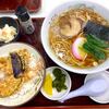 そば処 上むら（堀切菖蒲園）ラーメン＋ミニ天丼