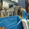 火災後の新宿ゴールデン街（２０１６年１０月）