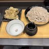 【日本橋浜町】小諸そば：秋の大人気商品だそうな・・・舞茸天そば・・・今回は冷たい盛りそばでいただく