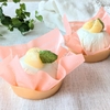 ケーキトレーで手作りスイーツ♪『もものまんまるヨーグルト』