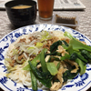 今朝の筋トレと麺トレ