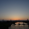 春の日の夜明け