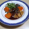 我が家の食卓ものがたり　鯵のムニエル　キノコ添え　より。