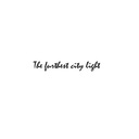 The furthest city light