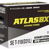 アイドリングストップ車に喝！ATLASBXバッテリーT-110(D31L)で蘇るエンジンパワー
