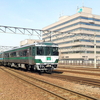 4月16日　高松駅を発車する特急「うずしお」10号は