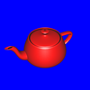  PyOpenGLでTeapot