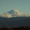 富士山では雪