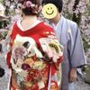 いよいよ本番！花嫁さまのブライダルエステでお肌ケアさせていただきました。「お肌がつるつる✨」とのご感想。すっごくうれしいです👰