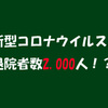 10日の退院者数約2000人！？【新型コロナウイルス】