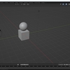 Blenderで子オブジェクトの位置を固定したまま親オブジェクトのみ移動する