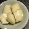 ブロッコリーの茎をぬか漬けにしてみました