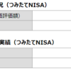 つみたてNISA：2023年11月