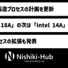 Intel、「Intel 18A」以降の製造プロセスと既存プロセスの拡張を発表 ～ 「Intel 14A」「Intel 3-E」などを今後投入へ