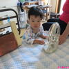 成長日記♪2023/7/15♪７歳小学２年生＞【蔵出し１歳１０ヶ月】2017/7/15おばあちゃんの時計
