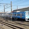 西武多摩川線 101系 赤電色 伊豆箱根鉄道色 イエローとベージュ 近江鉄道色【その2】 白糸台駅〜競艇場前駅