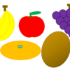 図形を使って簡単に果物を描いてみよう