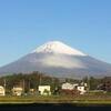 今朝の富士山