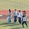 試合の内容は、まあ置いといて。