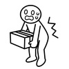 腰がぁ(弟)、腰がぁ(父)、ポンコツ親子