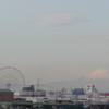 今朝の富士山は靄ってしまった！！