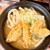 富士吉田市上吉田・富士山駅ビルショッピングセンターの「吉田のうどん とがわ」でかしわ天うどん