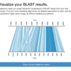 blast結果を可視化するwebツール Kablammo