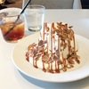 クリームの洪水♡生キャラメルが香ばしいシフォンケーキ（MERCER CAFE DANRO @恵比寿）