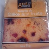 tranche de cake aux fruits/gusto DeBrio(フランス）