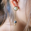 − kawara pierce & earring −