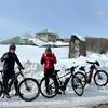 雪のブリティッシュヒルズと二岐温泉サイクリング2022